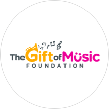 Logo of the gift of music foundation